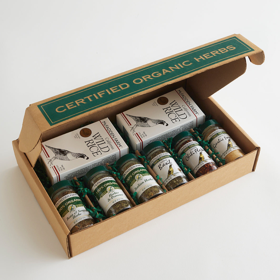 Wild Rice & Herbs Gift Box Large McFadden Family Vineyard & Farm