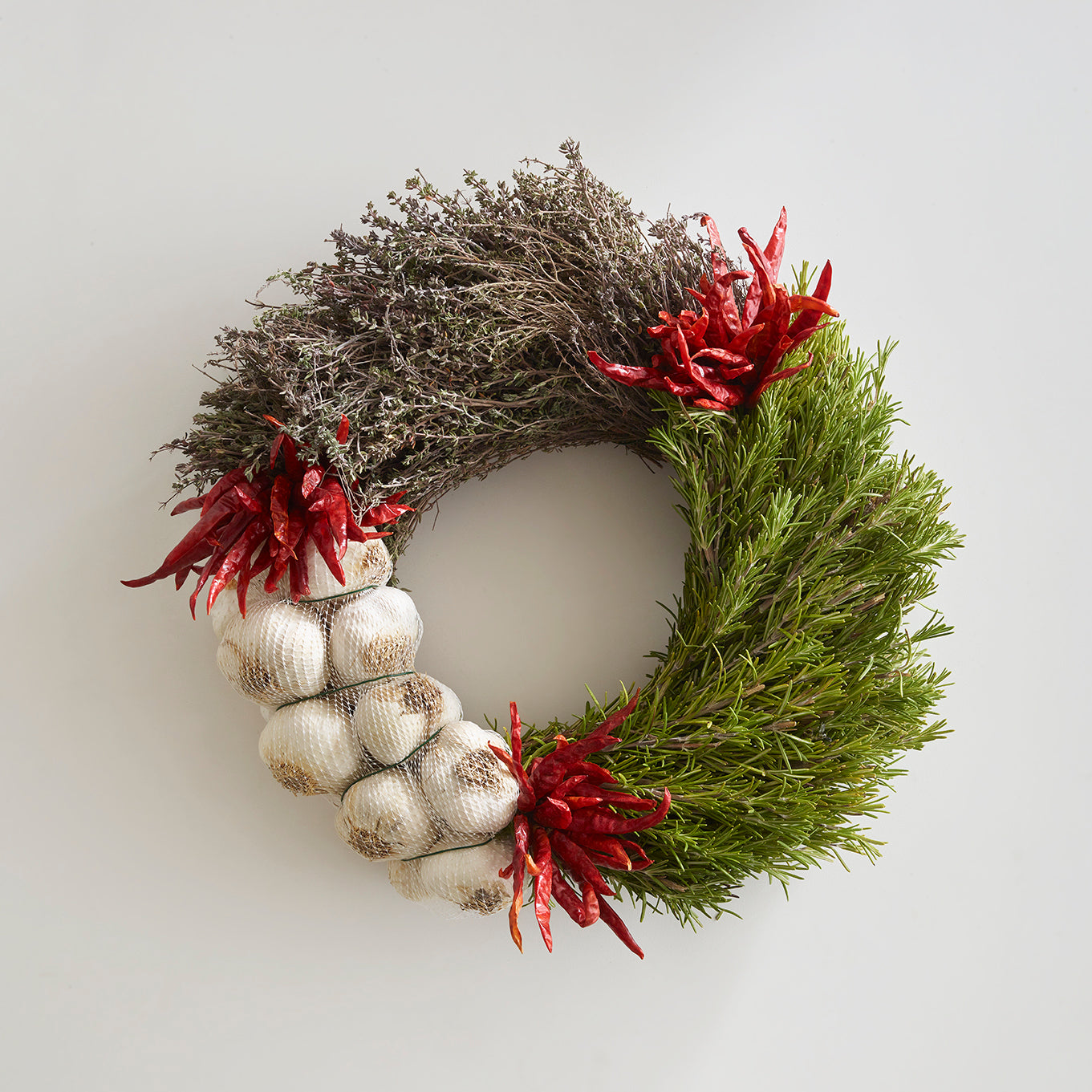 Garlic and Herb Wreath