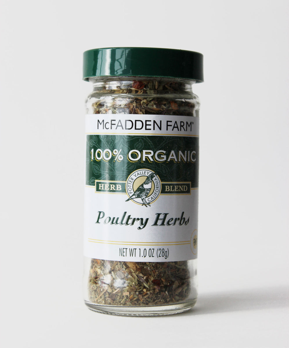 Organic Poultry Herbs McFadden Family Vineyard & Farm